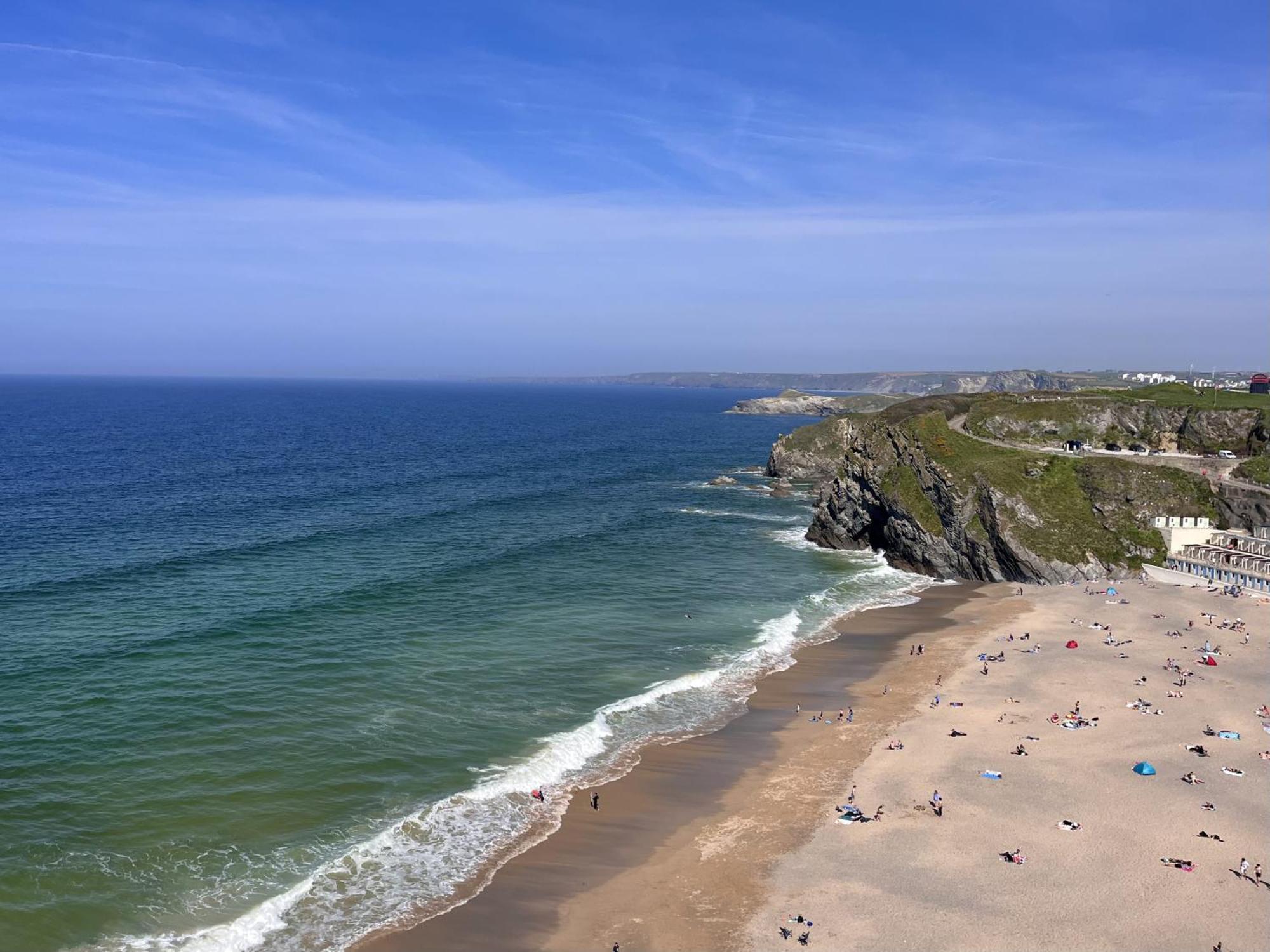 Newquay Rocklands Beach View Экстерьер фото